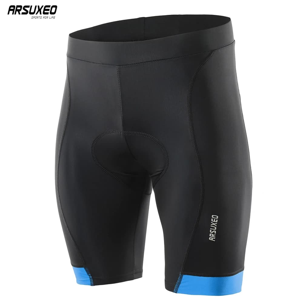 ARSUXEO cycling shorts 3D padded shockproof MTB shorts Mountain Bike shorts shorts cycling shorts compression for men woman 563