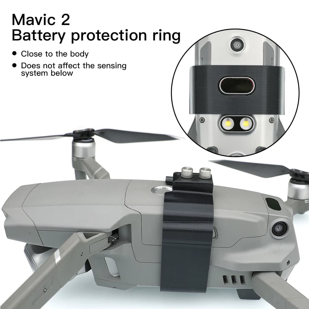 Fibbia della batteria per DJI Mavic 2 Pro / Zoom Drone Parti di aggiornamento Accessori Batteria di volo Fissatore anti-allentamento Supporto per clip antiscivolo