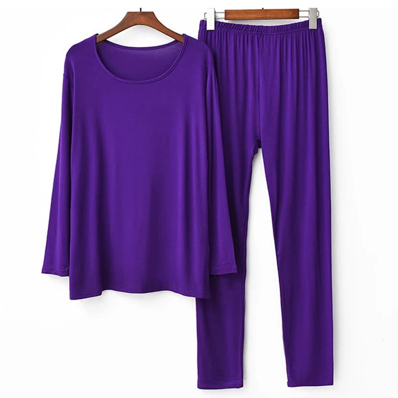 Autumn Winter Pijama Woman of High Quality 3XL-7XL Cotton Fashion Dresses Nightwear Pijama Set Linen Intima Elastica Soft Dress Pijama Femme