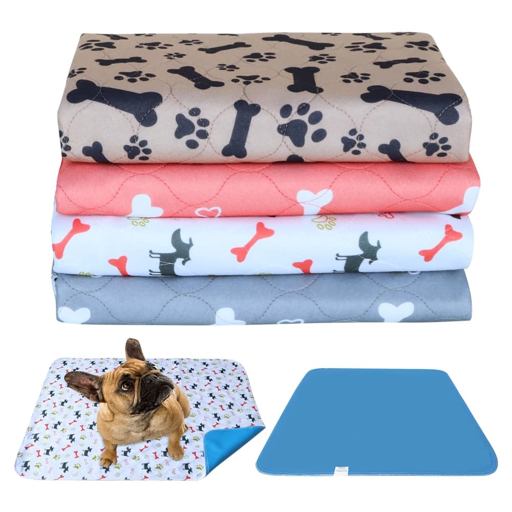 Urine Mat for Dogs Pet Diaper Mat for Pet Absorbent Environment for Urine Protecting Baby Diaper Pad for Waterproof Reusable Training Car Seat Covers