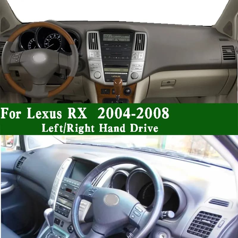 Per Lexus RX 330 300 350 400h U3 MCU35/38 2004-2008 Dash Zerbino Cruscotto Copertura Protezione Solare Isolamento Pad Anti-Sporco A Prova Dash Zerbino