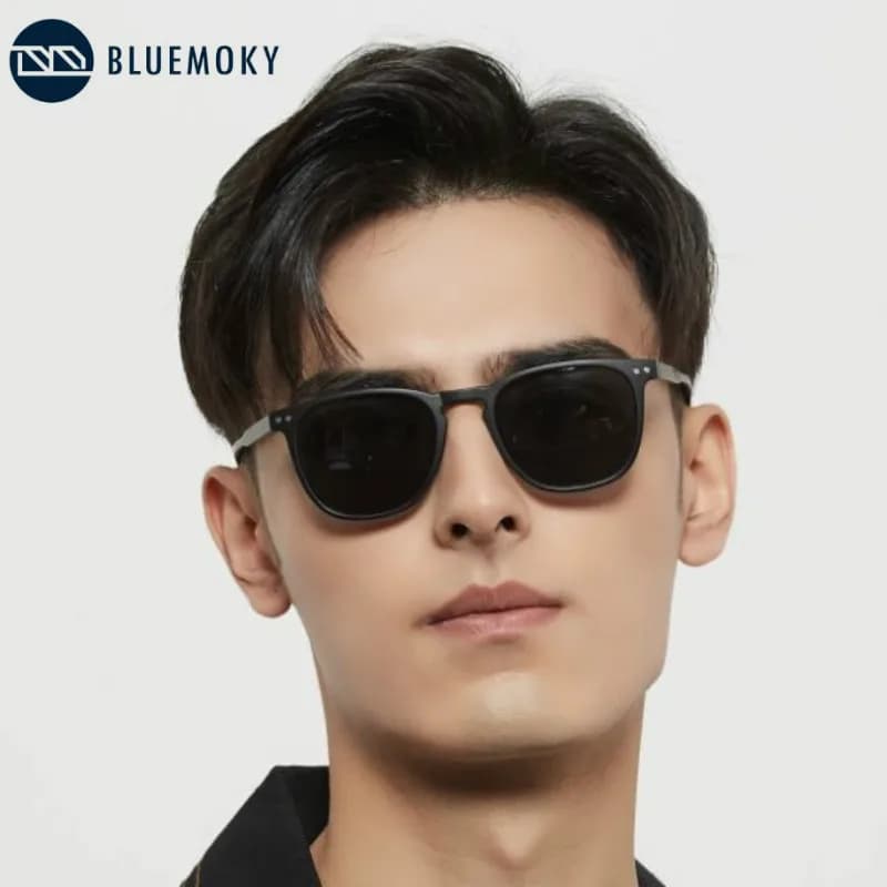 BLUEMOKY occhiali da sole polarizzati quadrati per uomo UV400 lenti antiriflesso occhiali da sole donna Outdoor Fishing Driving Eyewear