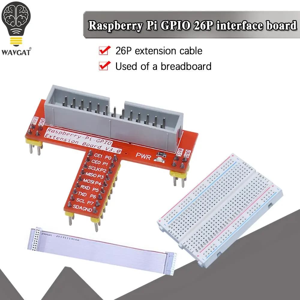 WAVGAT per Raspberry Pi 26 Pin tipo GPIO V3.0 modulo di espansione scheda adattatore per Raspberry Pi