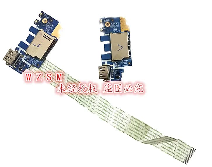 1 pz-3 pz nuovo originale Ls-g071p per HP 15-da 15-db lettore di schede SD scheda USB e cavo nbx0002ce00 epk52