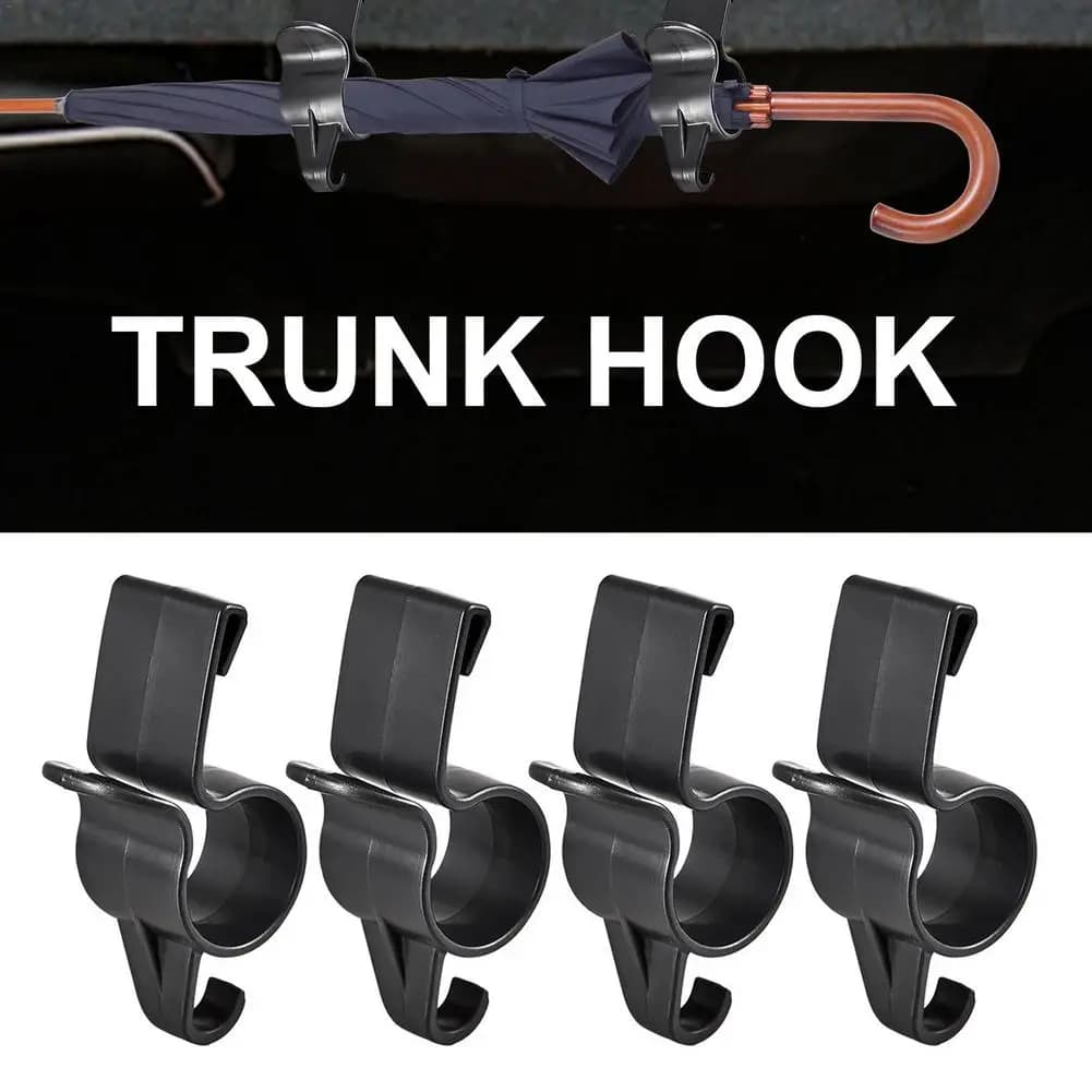 4pcs Car Trunk portaombrelli Organizer multifunzionale piccolo gancio per Mercedes Be-nz W203 W211 W204 W210 W124 AMG W212