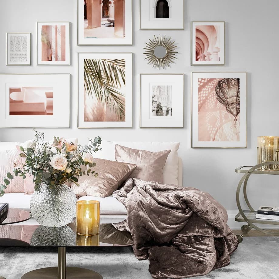 Wall Art Canvas Painting Nordic poster and wall image prints for decoration of the living room