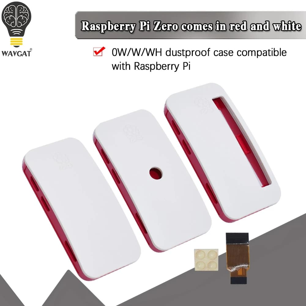 Nuovo Raspberry Pi Zero W custodia ufficiale RPI Zero Box Cover Shell custodie compatibili per Raspberry Pi Zero V 1.3 Pi0