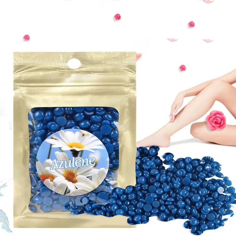 25 g/borsa fagioli di cera senza striscia depilatoria pellicola a caldo cera dura pellet ceretta bikini viso gambe corpo depilazione fagiolo per le donne uomini