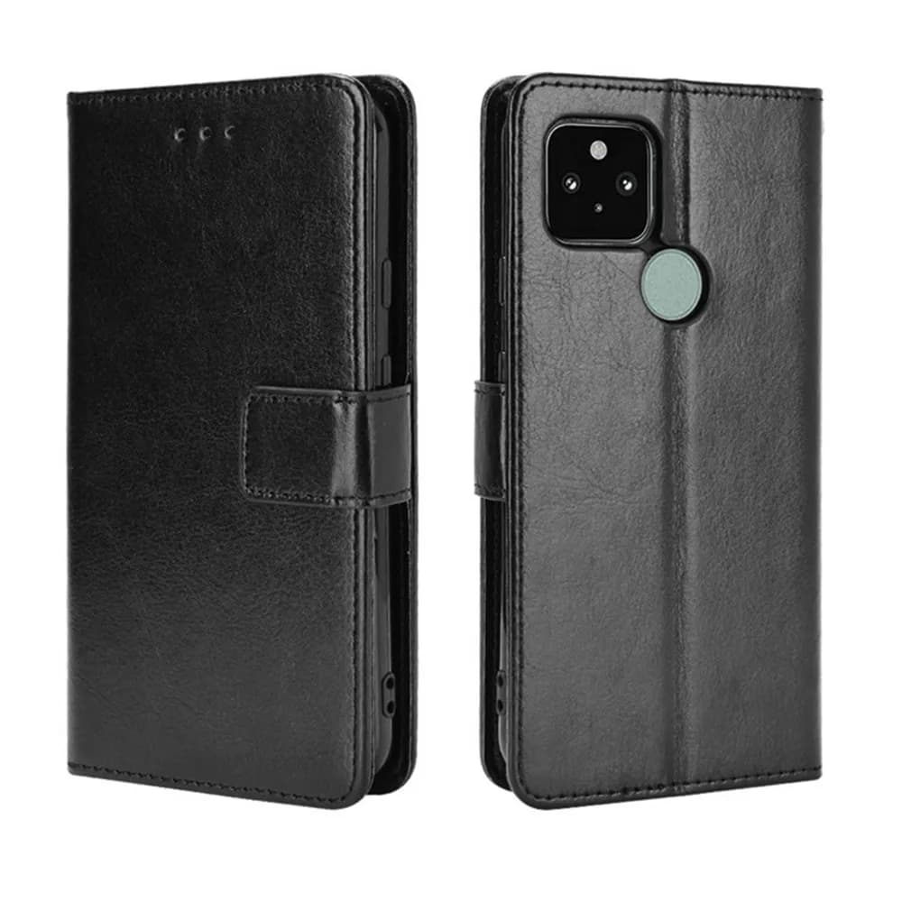 Per Google Pixel 5 Custodia di lusso Flip Portafoglio in pelle PU Cordino Supporto Custodia antiurto per Google Pixel 5 Custodia per telefono Pixel5