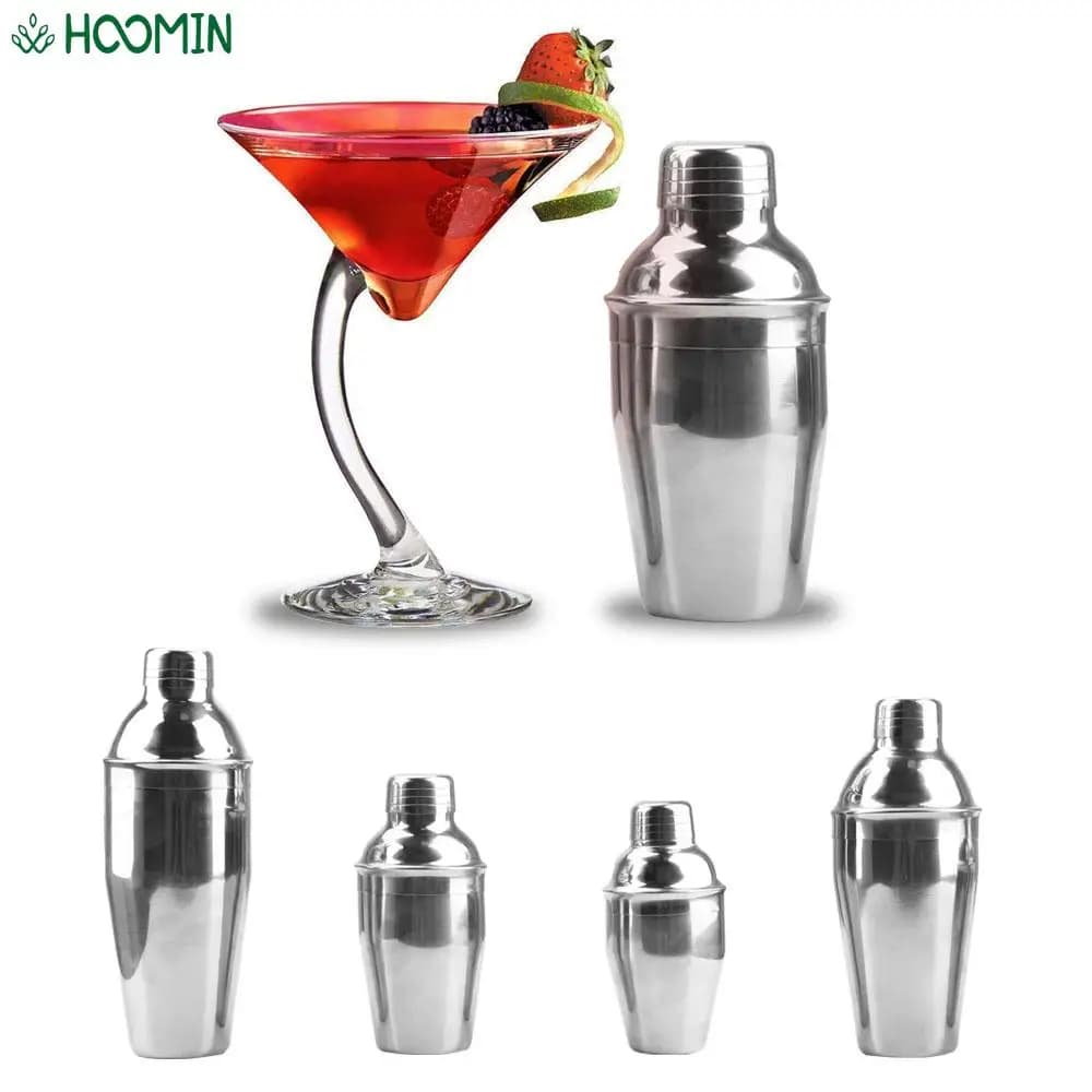 1PC 250/350/550/750ml Attrezzi da bar per feste Boston Martini Cocktail Wine Mixer Acciaio inossidabile Cocktail Shaker Barware professionale