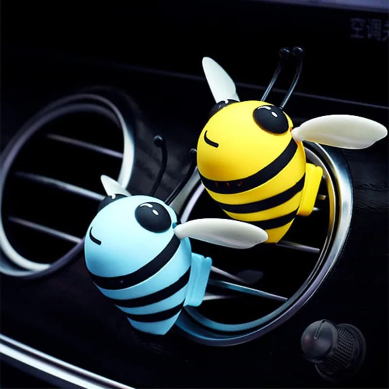 Cute Little Bee Car deodorante Auto profumo presa d'aria Clip Parfum diffusore aromatizzante per l'odore negli accessori interni dell'auto