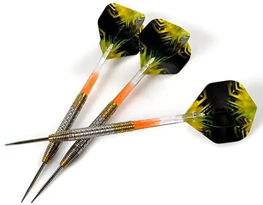 CUESOUL Aurora 23g 90 Lancio Punta In Acciaio di Tungsteno Dardo Set Professionale, Nitruro di Titanio di Rivestimento
