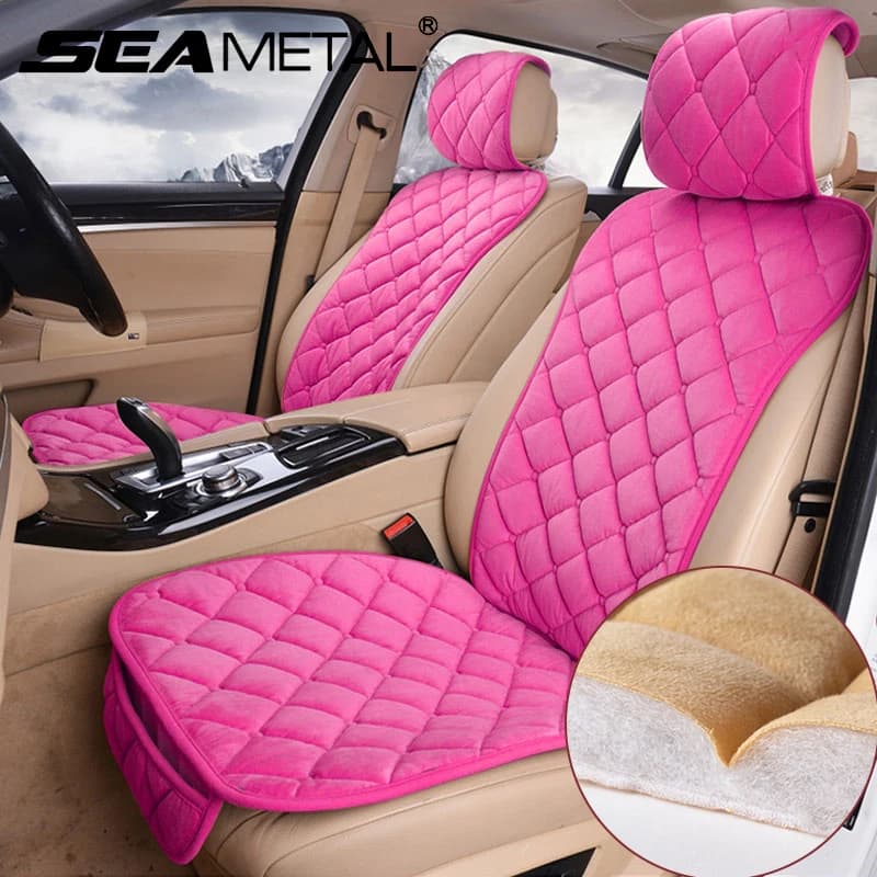 SEAMETAL Car Seat Seat Cover for Women Seat Cover for Winter Warm Water Seal Seat Cover for Berlina Suv