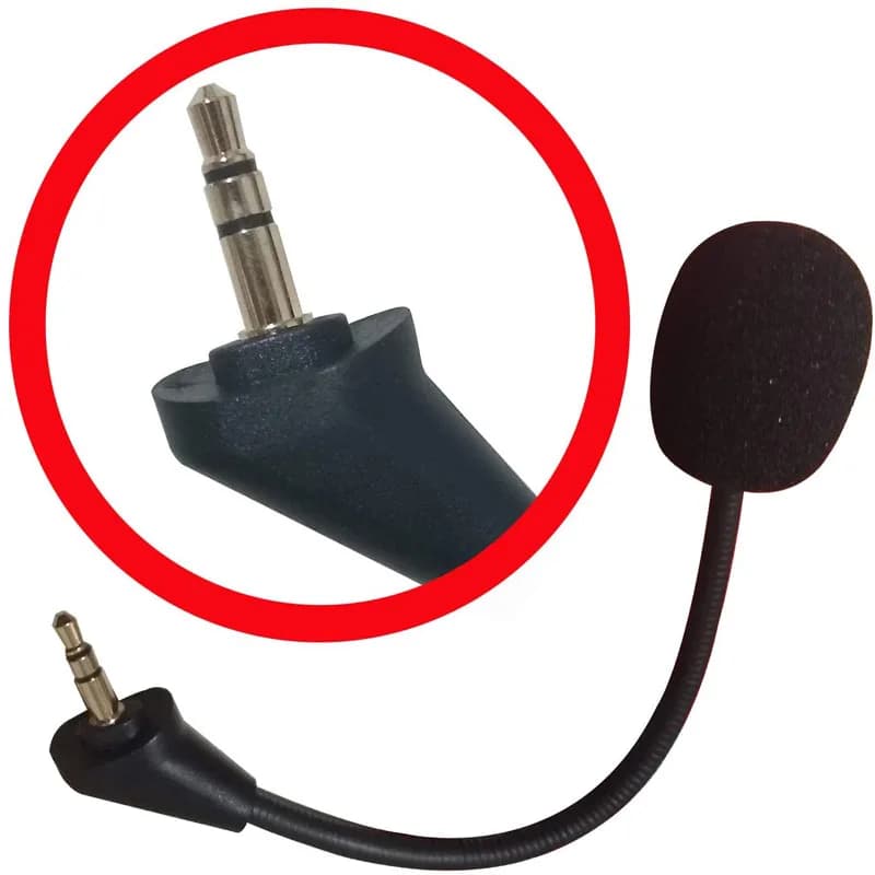 Replacement of the game microphone for Kingston HyperX Cloud 2 II Cloud Core Cloud Pro CloudX PS4 Xbox One Nintendo Switch PC game headphones