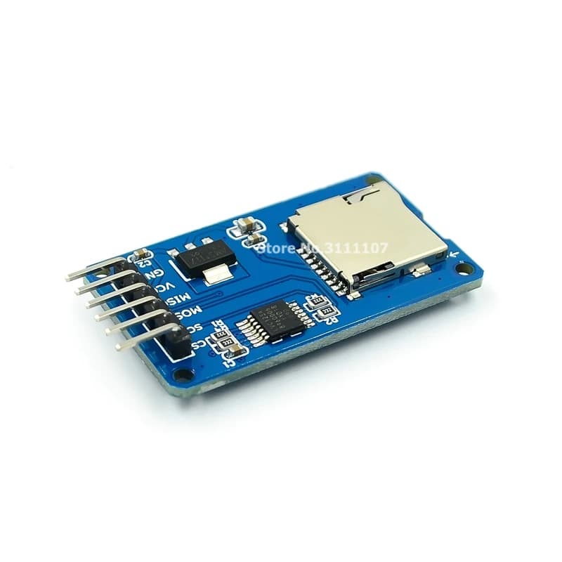 Modulo scheda Micro SD Interfaccia SPI Lettore di schede TF con chip di conversione di livello