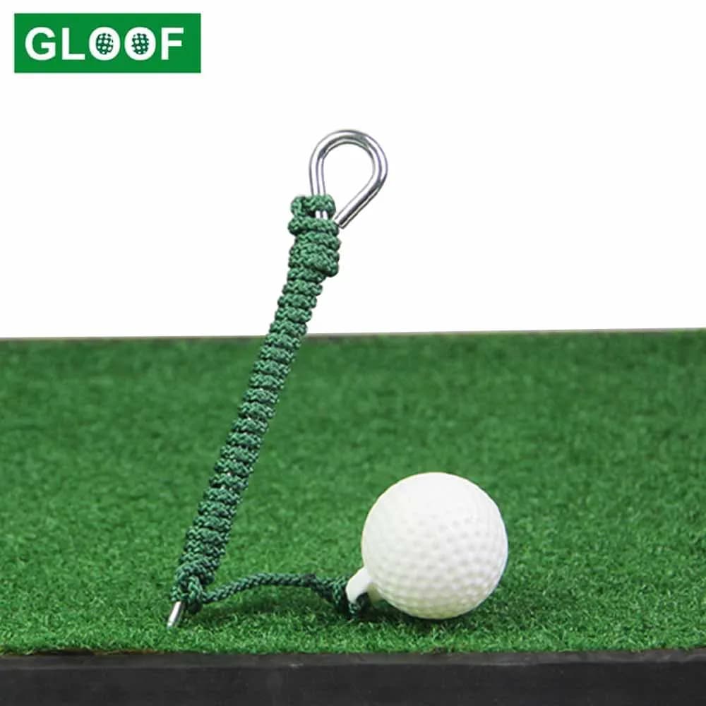 Golf Fly Rope Driving Ball Fly Swing Training Cord allineamento della palla aiuto Hit outdoor Golf Club accessori per la pratica
