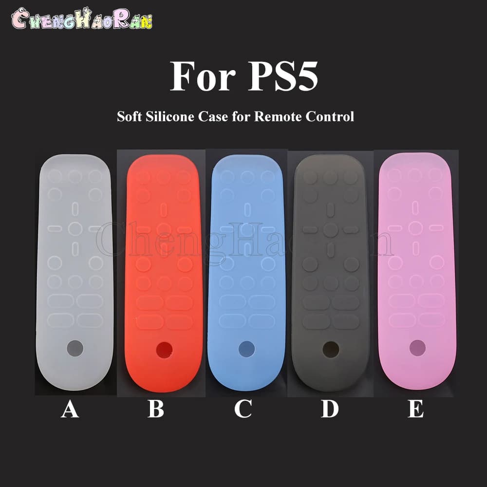 Custodia protettiva in morbido silicone per telecomando, accessori per console di gioco PS5