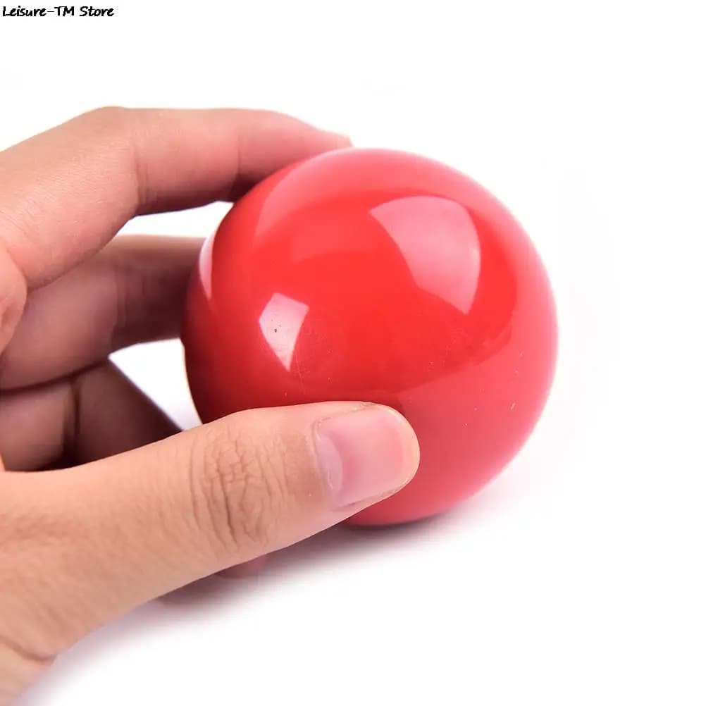 1 pz nuova vendita 52.5mm palline da biliardo palla da biliardo rossa palla da biliardo in resina palla da biliardo per biliardo accessori da biliardo