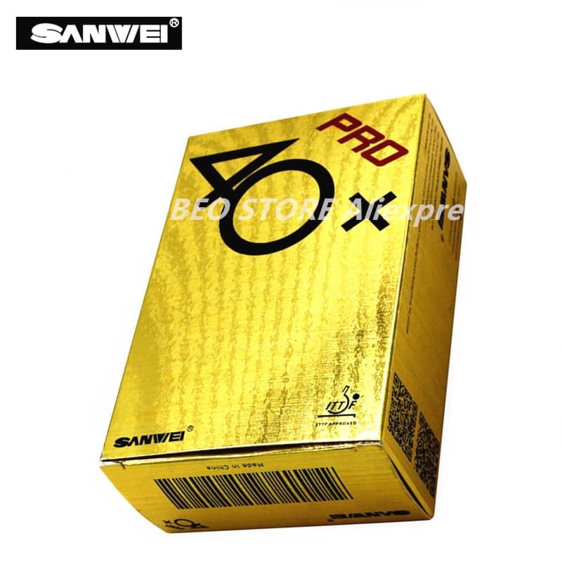 120 Palle Sanwei Pallina da Ping Pong 3 Stelle Abs 40 + Pro Seamed Nuovo Materiale di Plastica Poly Ittf Ha Approvato ping Pong Tenis De Mesa