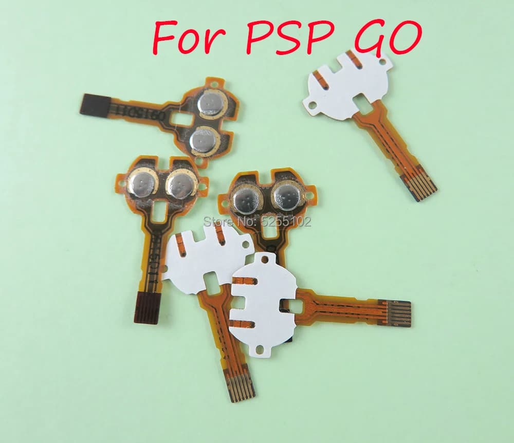10PCS Nuovo Originale Per PSP Go Start Seleziona Funzione Bottoni Cavo A Nastro Flex Per Sony PSP Go PSPGO Parti di Riparazione di Ricambio