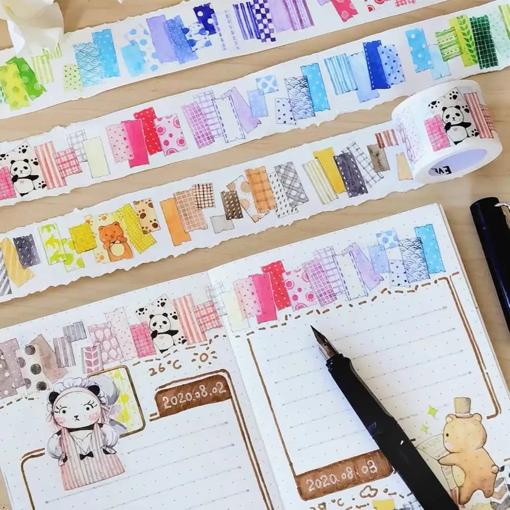 Pick it Randomly Plus Washi Masking Tape Plan DIY Scrapbooking Decorative Sticker