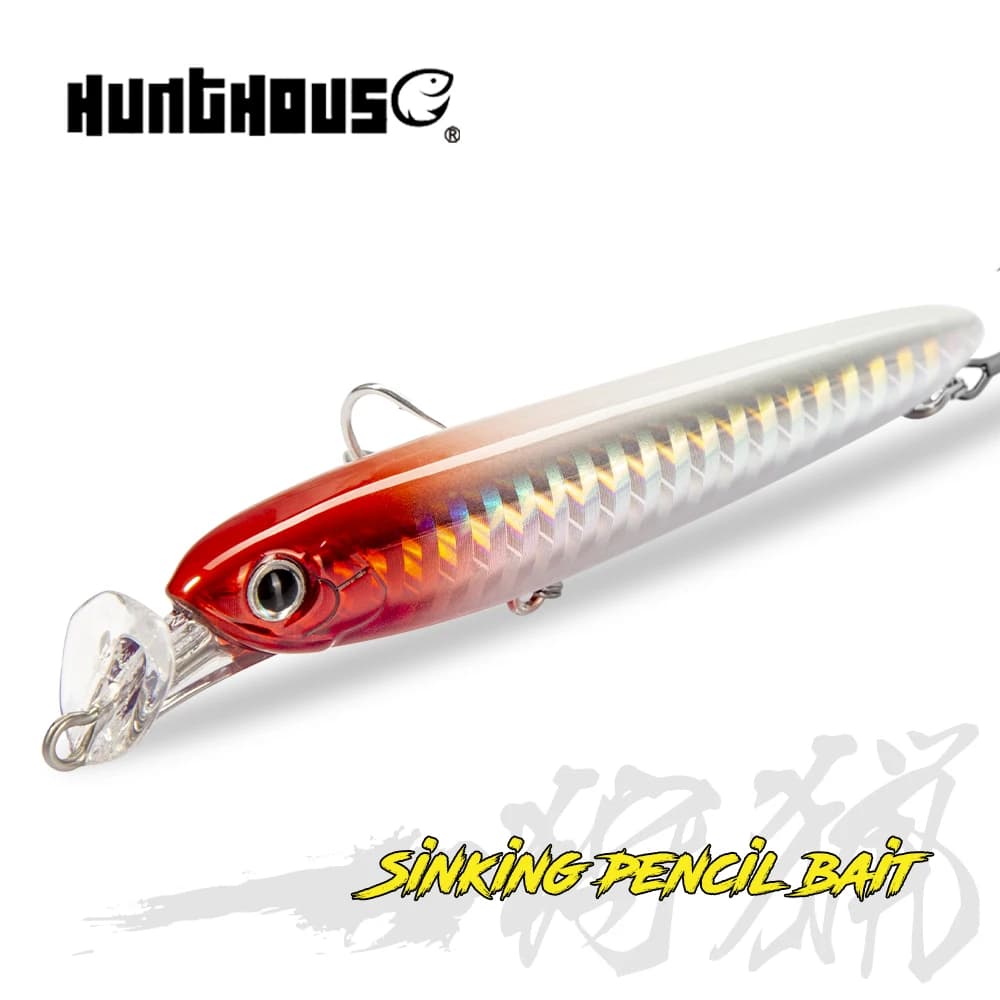 Hunhouse Rocket 95 Minnow esca da pesca popper bait 75mm 13g 95mm 22g esche per affondamento esche artificiali stickbaits pesca spigola