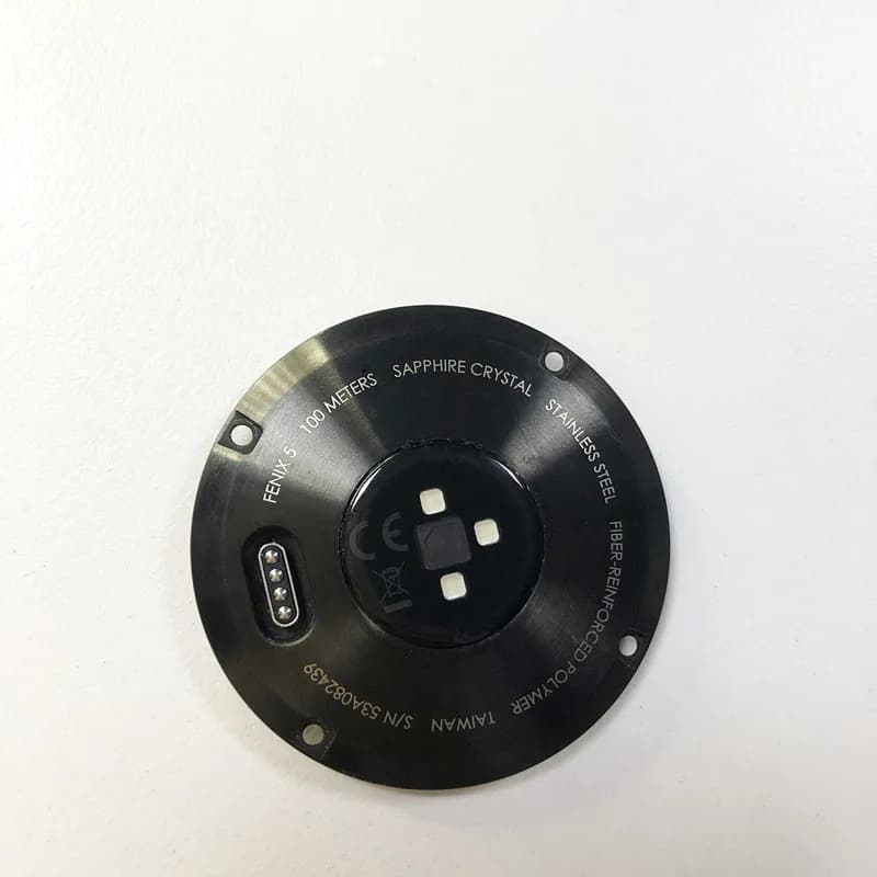 Per Garmin Fenix 5 Sapphire Cover posteriore senza batteria Sostituzione riparazione guscio alloggiamento GPS