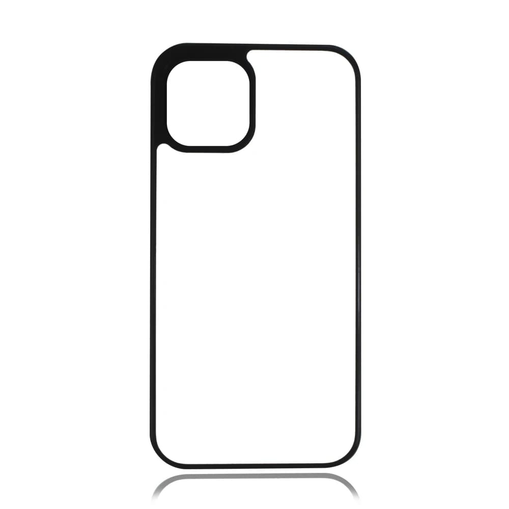 MANNIYA for iphone 17 pro 16 15 14 13 12 pro max Blank 2D Sublimation TPU+PC rubber phone Cases with Aluminum inserts