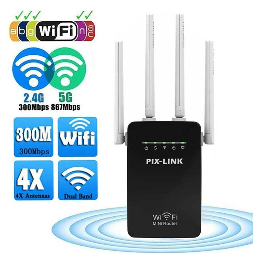 Ripetitore di segnale wireless router di rete ripetitore Internet range extender WiFi