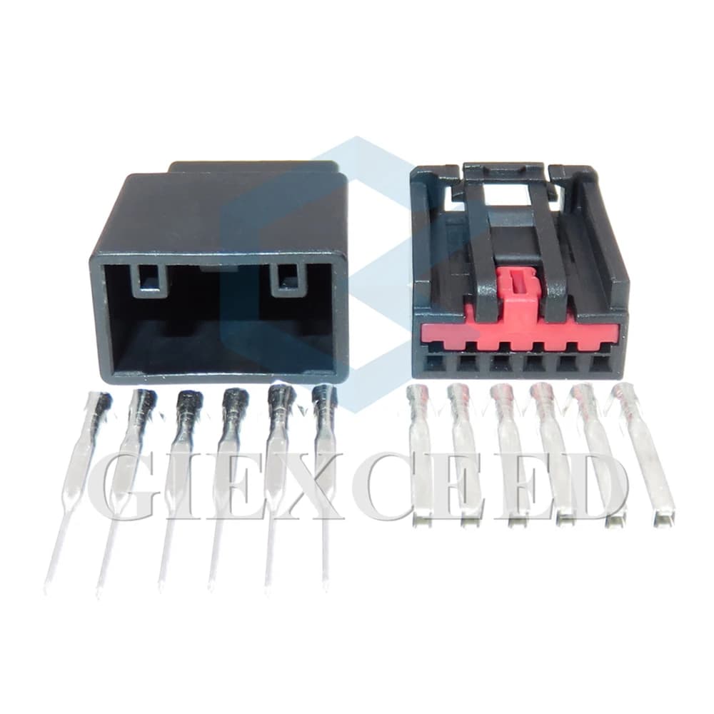Connettore Elettrico Auto a 6 Pin Maschio-Femmina, Accessori Auto Serie 1, Modulo USB per Assemblaggio AC Automobilistico, Presa Non Sigillata