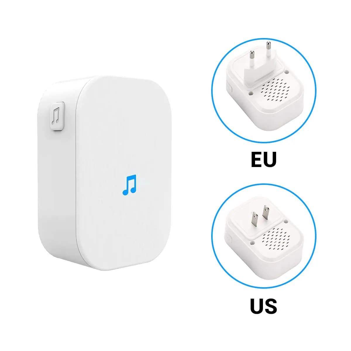 Campanello interno wireless per videocitofono campanello WIFI Spina UE/USA