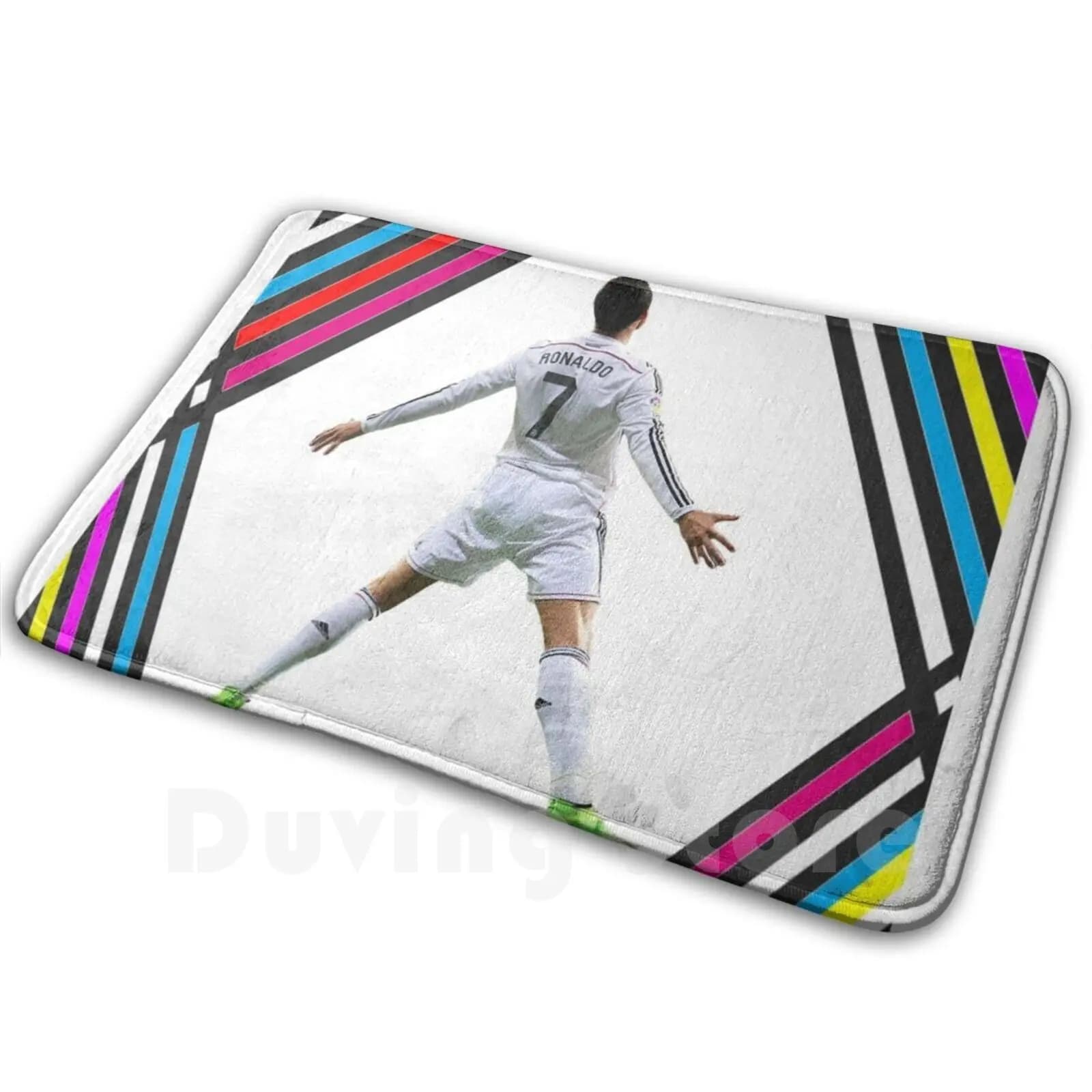 Potente tappeto tappeto cuscino morbido antiscivolo Ronaldo Hala Portogallo Sergio Ramos Cristiano Calcio