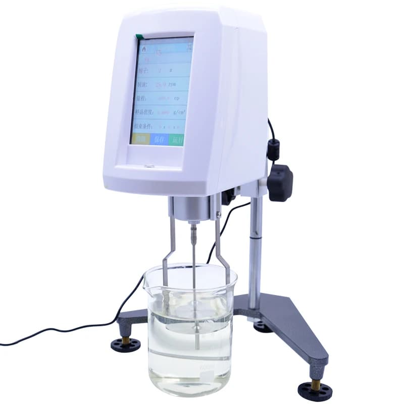 Rotational Viscometer Digital LCD Adjustable Speed Rotary Viscosity Tester Anti-slip Handle For Oil Paint Plastic Food