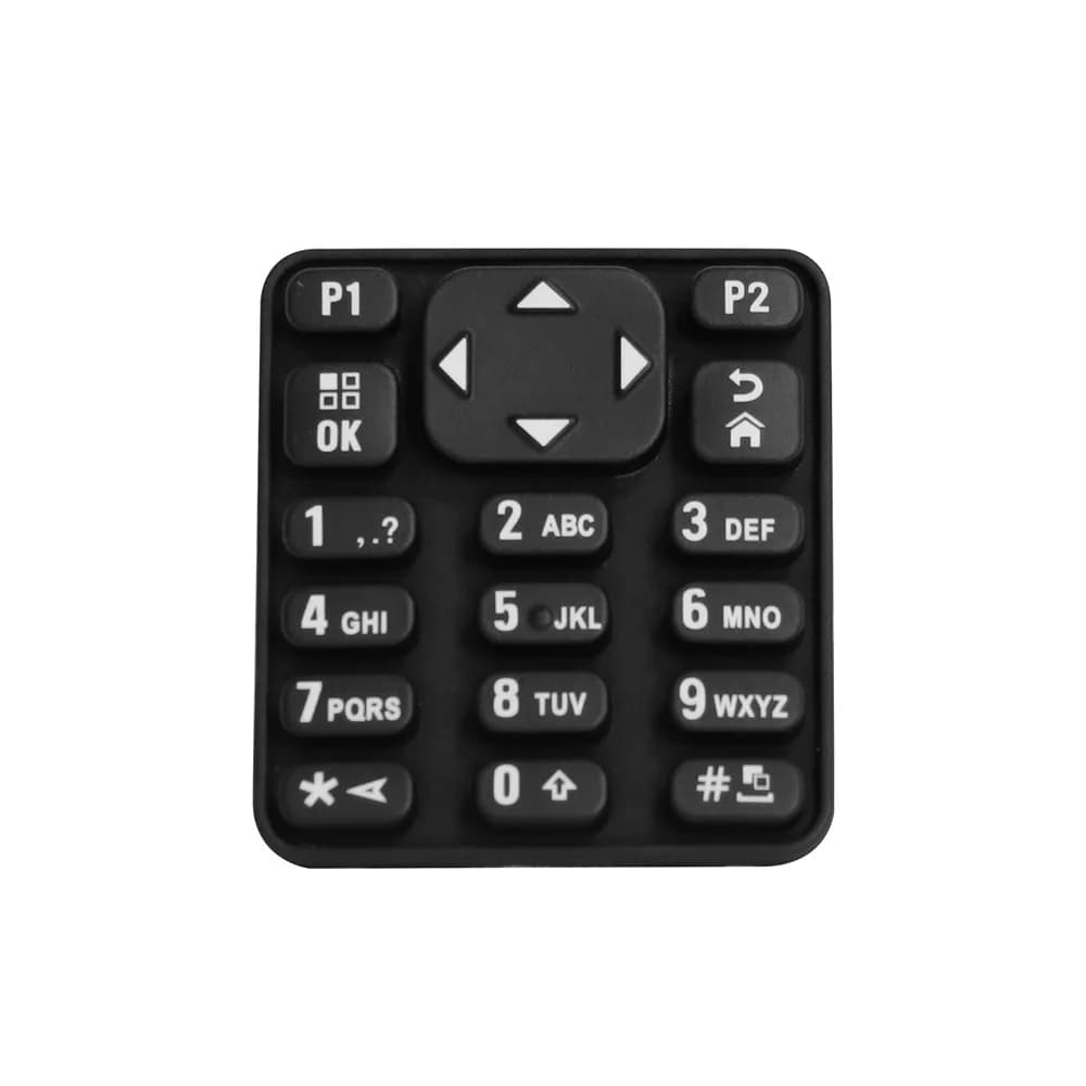 Radio bidirezionale Numero digitale Tastiera Pulsante Tastiera in gomma per XiR P8668 P8660 GP338D DGP8550 DP4801 Walkie Talkie Accessori