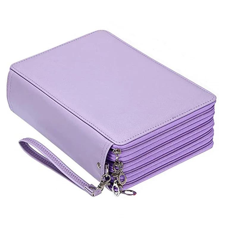 120/184/200 fori di Scuola Cassa di Matita per le Ragazze Del Ragazzo Pencilcase Grande Scatola Della Penna Cartuccia Grande Penale di Cancelleria sacchetto di Immagazzinaggio del Sacchetto corredo Del Sacchetto