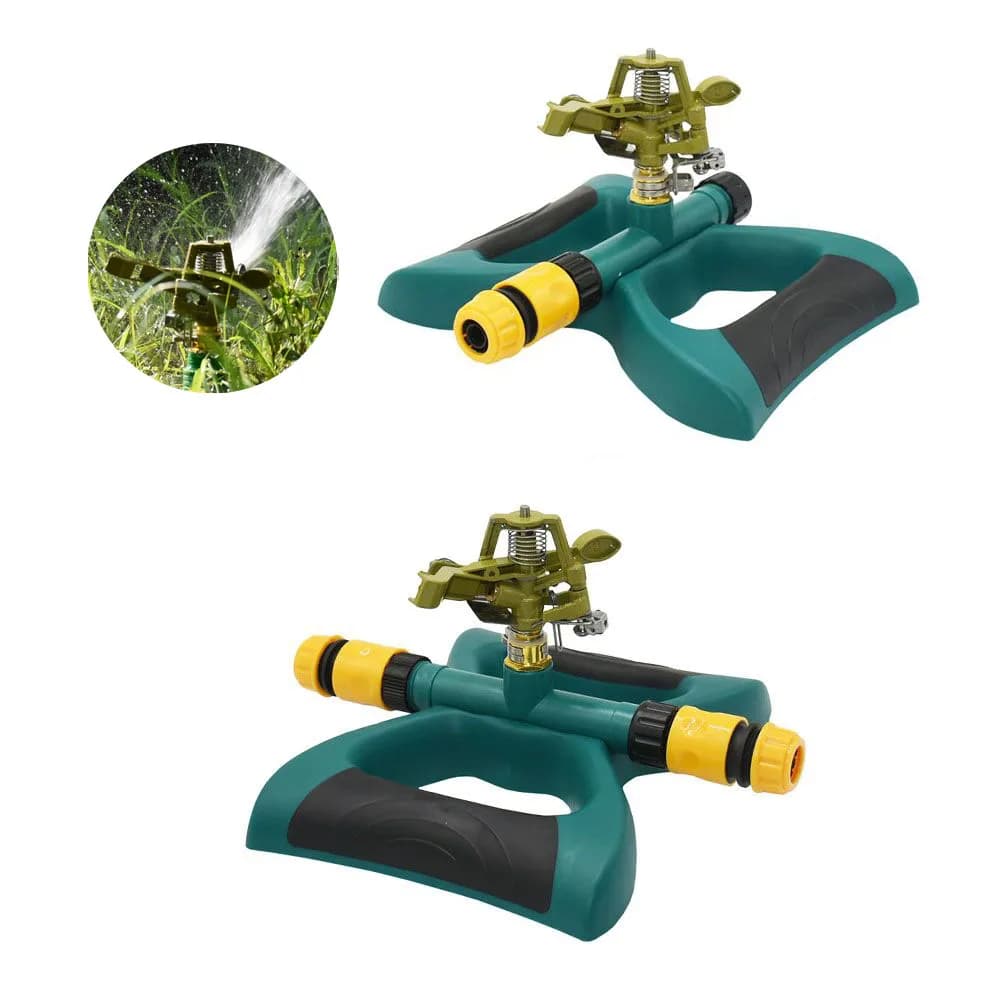 Irrigatore da giardino con supporto per ugello irrigatore rotante in lega di zinco ugelli a bilanciere per irrigazione agricola 1 pz
