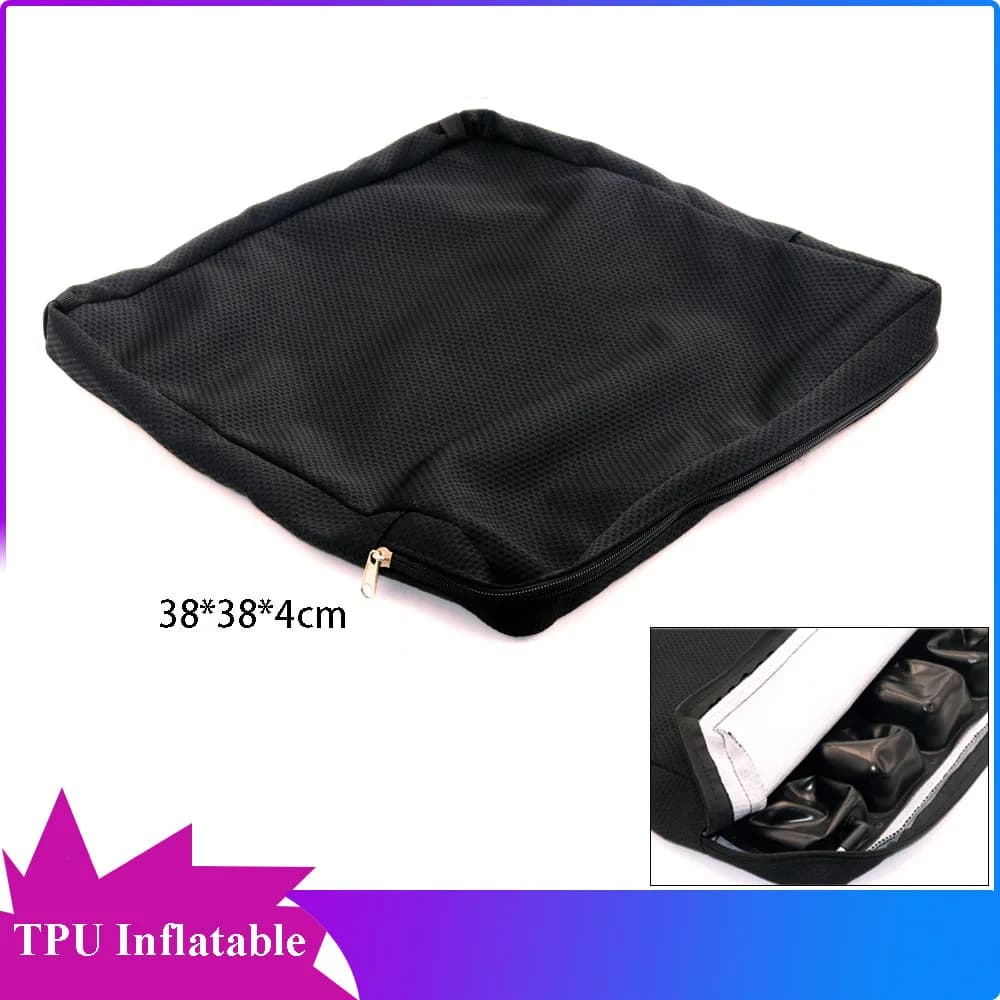 New seat cushion cover with breathable anti-slip shock absorber for mesh sun protection for wheelchair/auto/motor/office