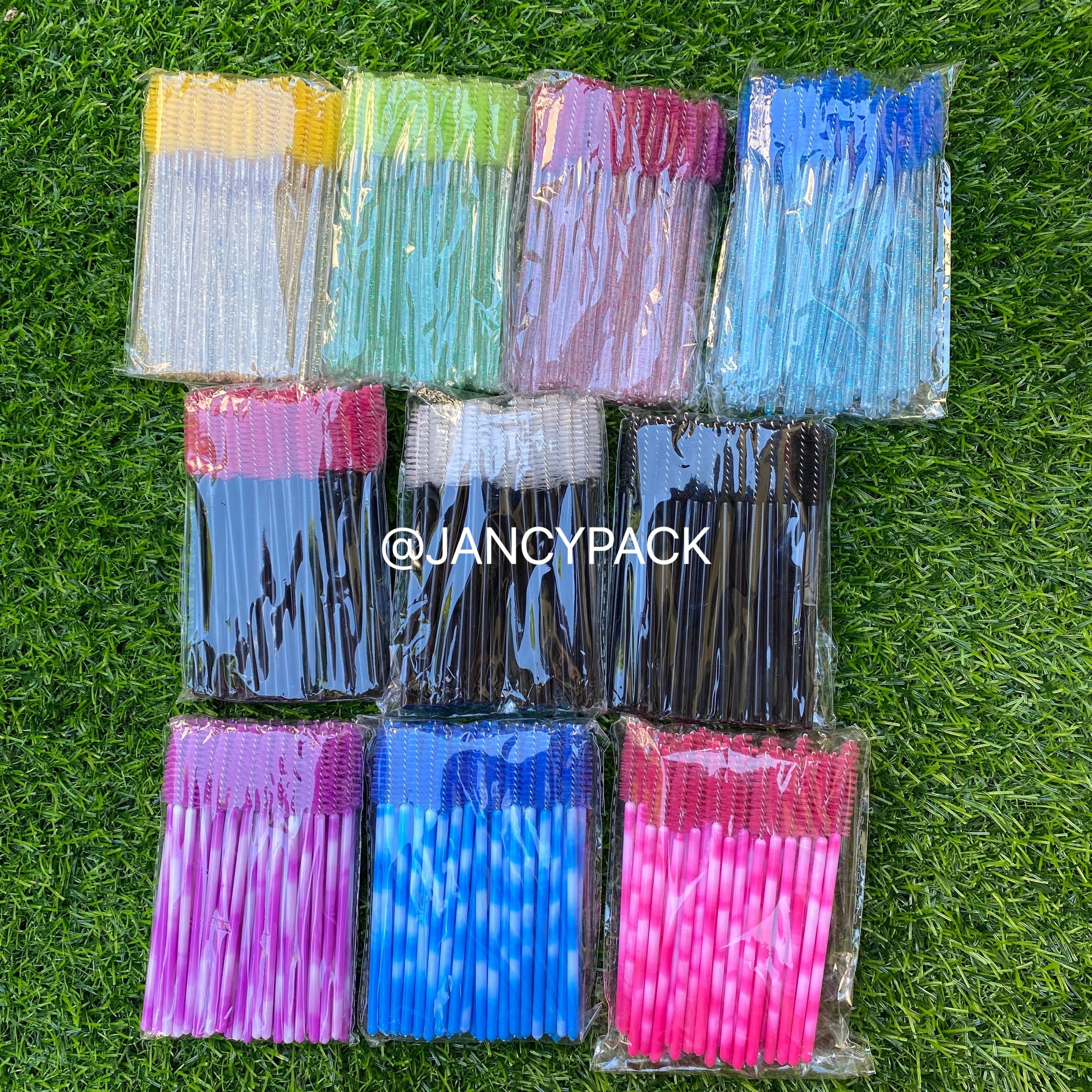 50PCS 100PCS Disposable Eyelash Brush Tools for Eyelash Extension Eyelashes Mascara Brush Eyelash Makeup Tools