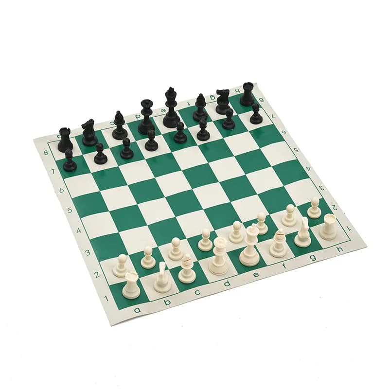 97mm Set di scacchi medievali 35cm 43cm 51cm Scacchiera Scacchi Giochi magnetici per adulti Pezzi degli scacchi da viaggio Giochi da tavolo Giocattolo per bambini