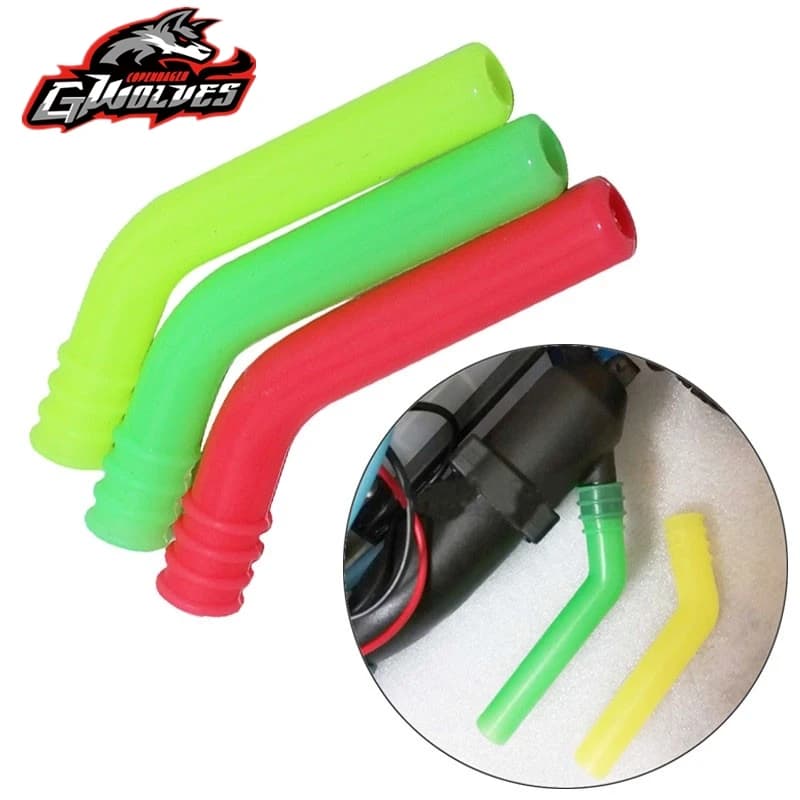 1/10 1/8 Nitro RC auto barca Elicottero Aereo tubo di prolunga in silicone Tubo di scarico Spegnimento motore Prevenire le ustioni Spegnimento hsp hpi