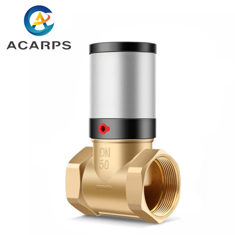 Normally Closed 2/2 Way Pneumatic Brass Air Control Valve Q22HD-15 to 50 Air Oil Valves 1/2" 3/4" 1"