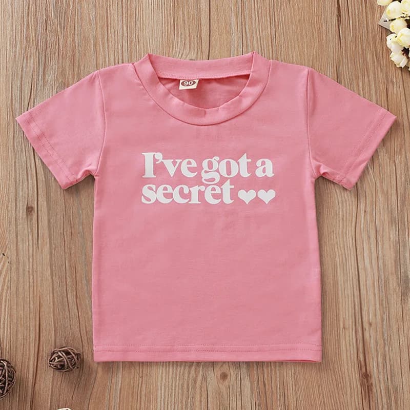 2024 Summer Baby Boys Girls Funny T Shirts Little Child Short Sleeve Letters I'm going to be a big sister/brother Tees Kids Tops