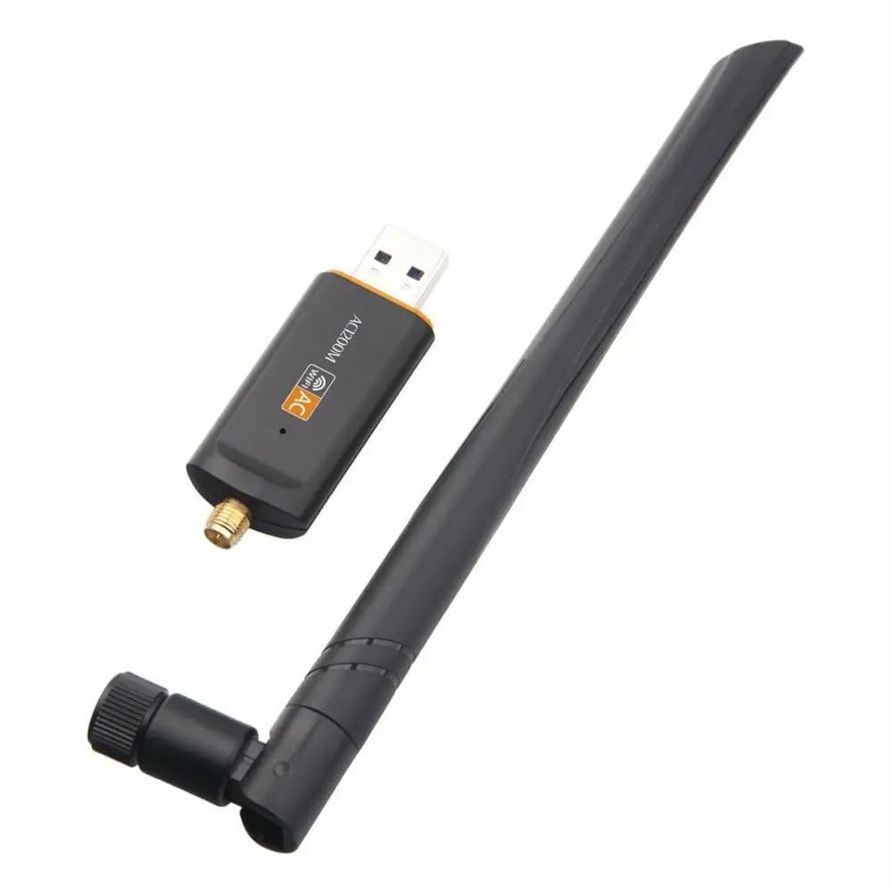 Adattatore Wifi USB 3.0 1200Mbps Dual Band 5GHz 2.4Ghz 802.11AC RTL8812BU Scheda di rete Dongle antenna Wifi per desktop portatile