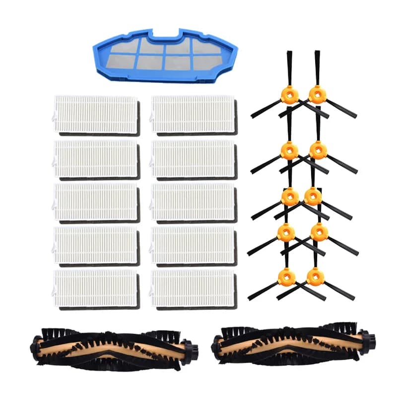 Robot Aspirador for Conga excellence Robot Cleaner Parts Side brush HEPA filter kit for recambios conga excellence 990