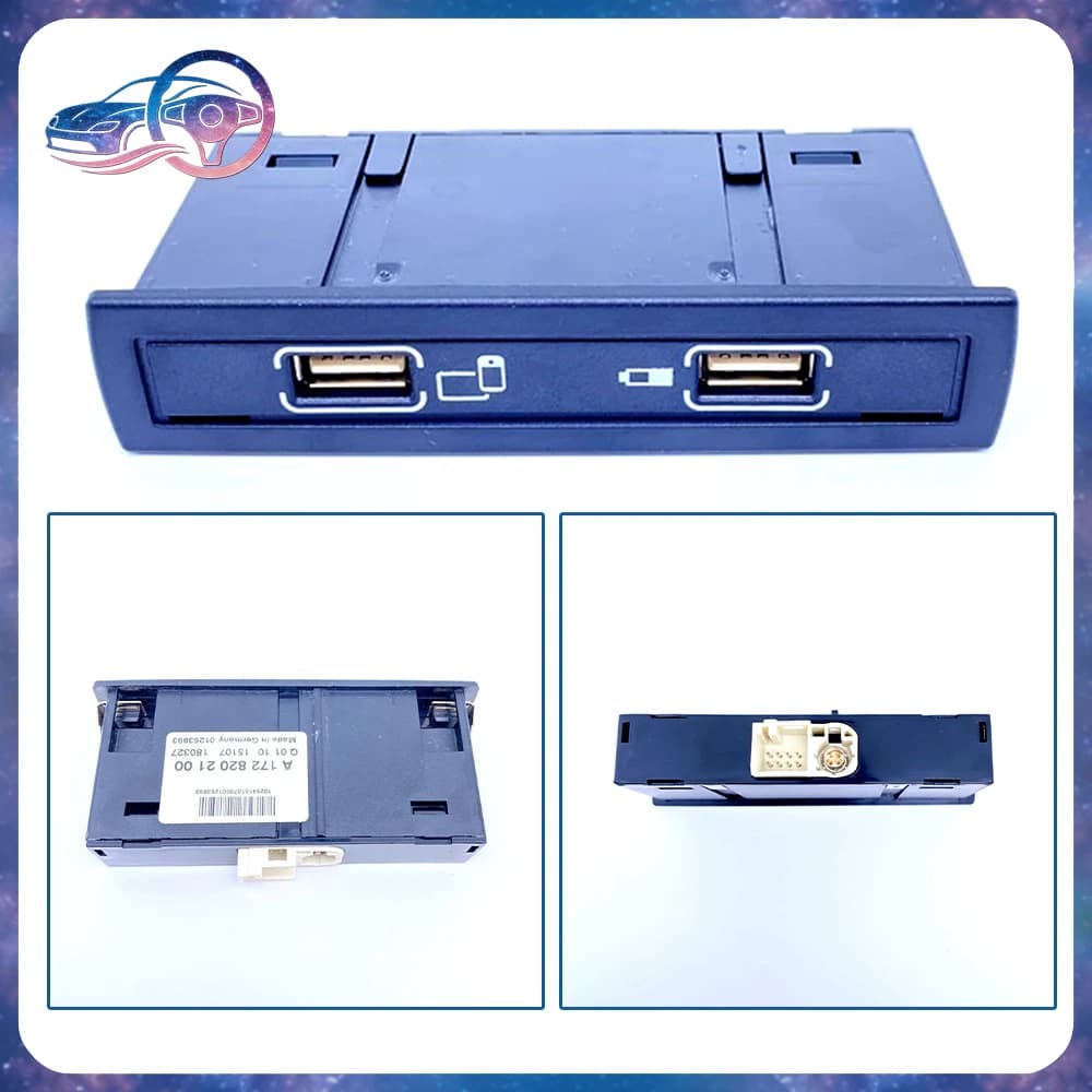 A1728202100 For Mercedes-Benz New C200 C260 C300 E300 Gla200 USB Hub with integrated interface 1pz