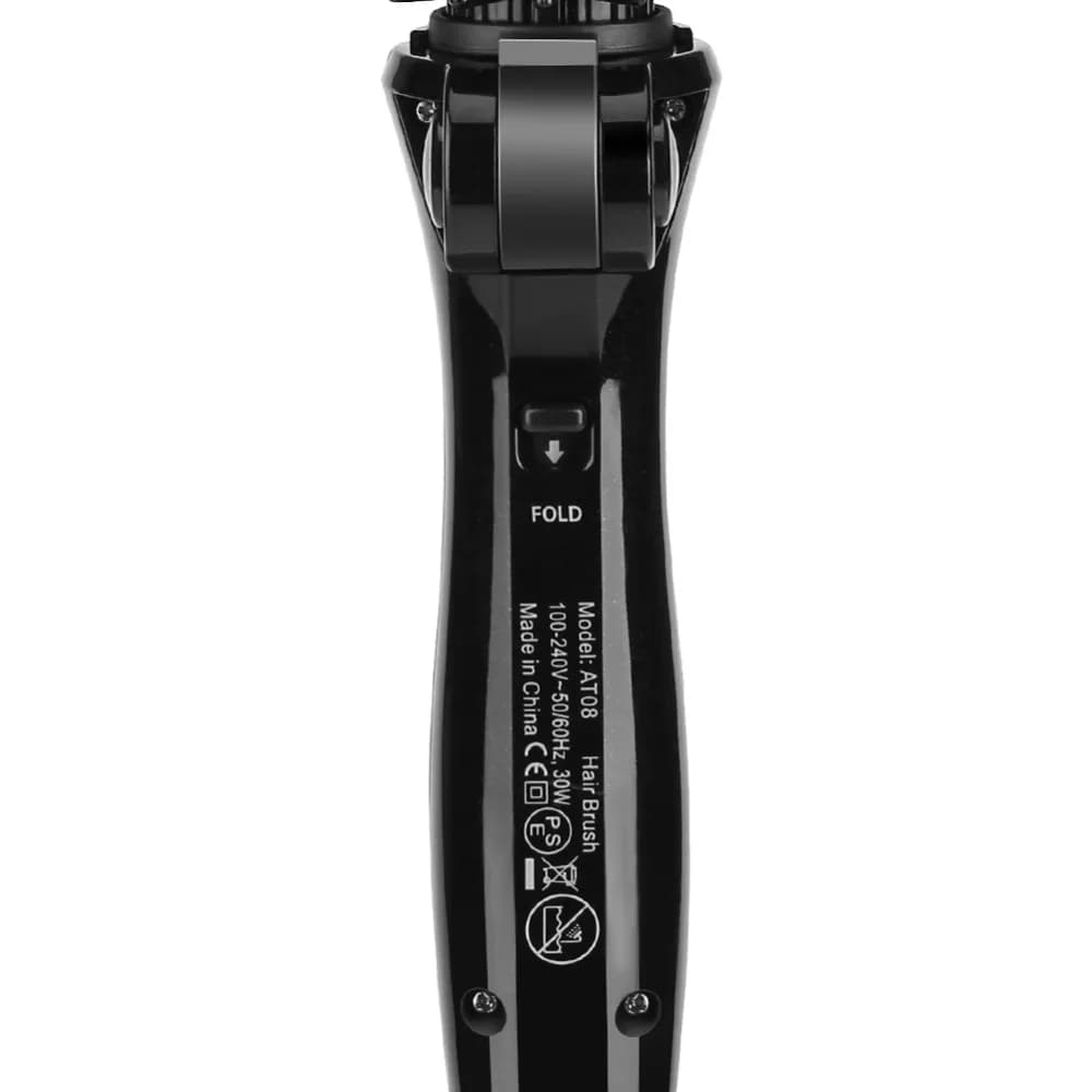 Foldable Design Hair Curling Iron Anti Scald Handle Safe Hair Styling Tools US Plug Portable Travel Hair Dryer Brush For Women
