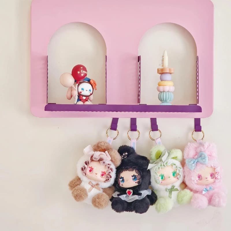 Bella scatola cieca della serie Emma Bunny Alliance Figure anime Borsa Kawaii Ciondolo Bambola Testa del letto Ornamento Giocattolo Scatola misteriosa Regalo a sorpresa