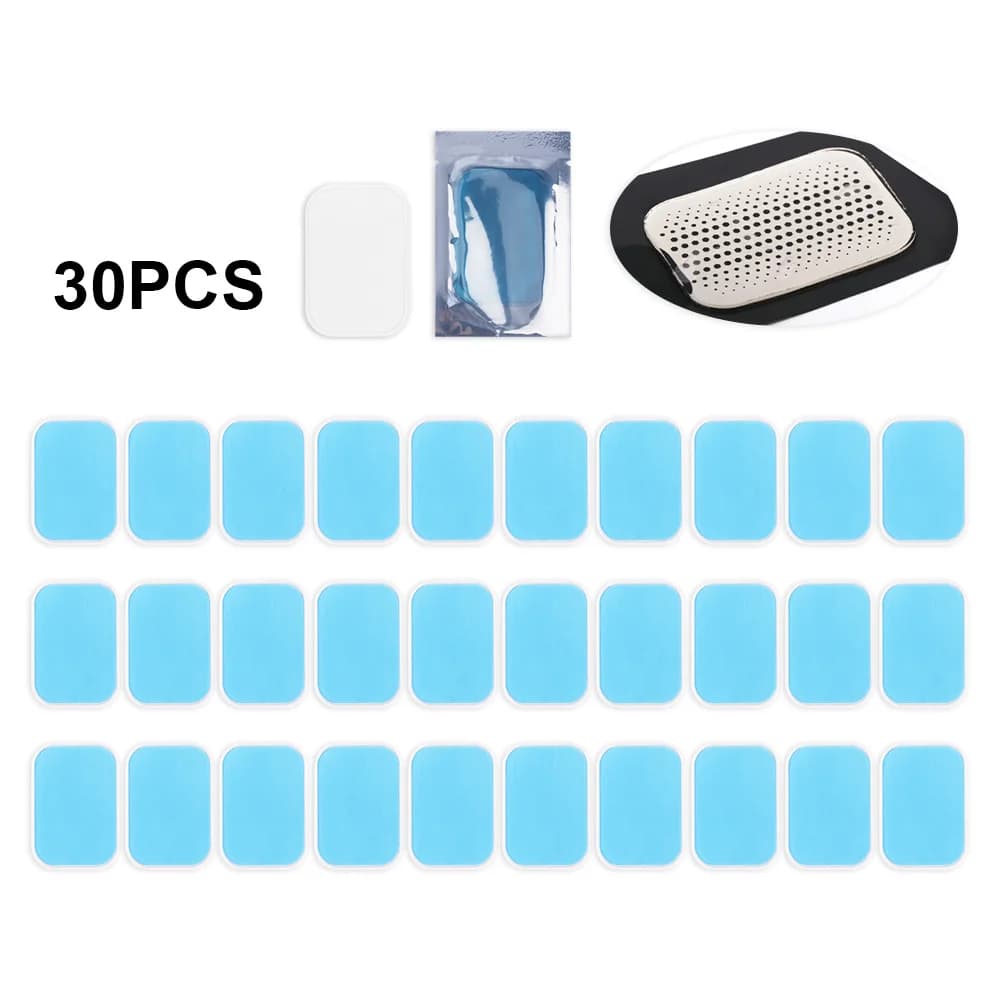 Fitness Gel Pads for Abdominal EMS ABS Weight Loss Trainer Muscle Stimulator Massage Replacement Gel Patch Hydrogel
