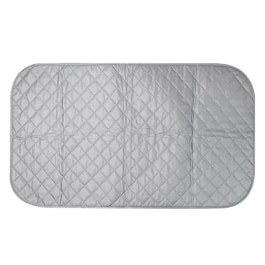 Portable Ironing Mat Blanket for Table Top, Iron Board Alternative Cover Foldable Ironing Board Replacement Quilted Washer Drye