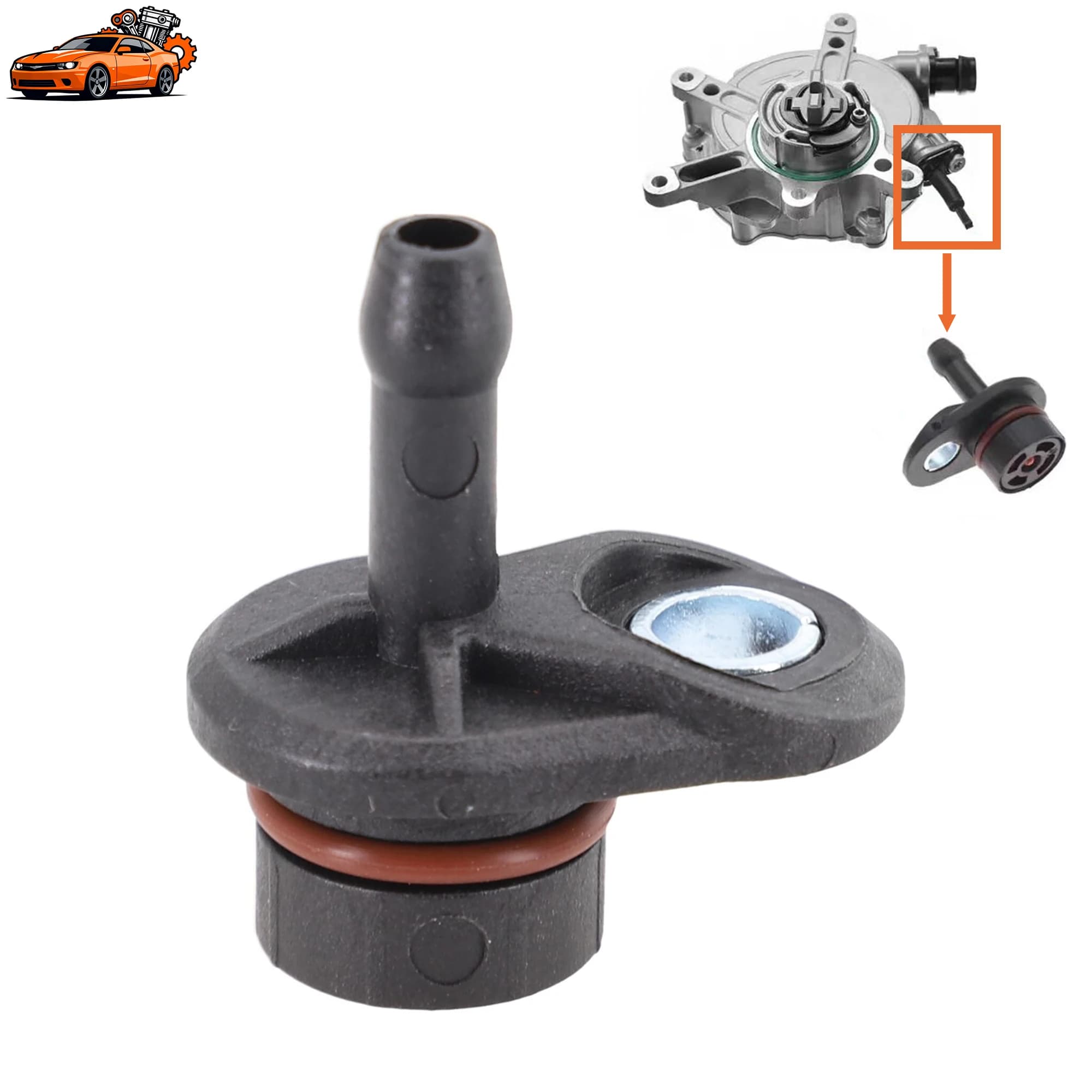 Valvola Pompa Vuoto Auto per Mercedes Benz C GLC E GLE/M W205 X253 W166 W213 C253 S205 W463 W222 2762300265 2762300065 2762300365